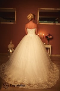 Eny atelier Royal Tavşan wedding gown
