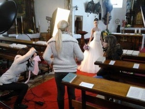 Eny atelier - svatební a společenské šaty - focení 2015