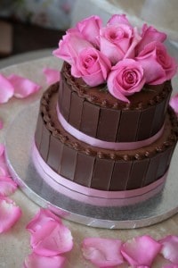 Wedding cake - chocolate